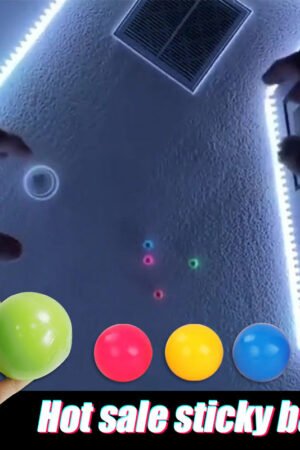 Sticky Wall Ball, Squishy Stress Relief Toy for Kids & Adults