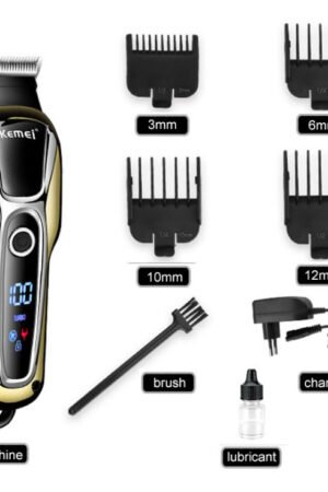 Professional Hair Clipper Rechargeable Electric Beard Trimmer