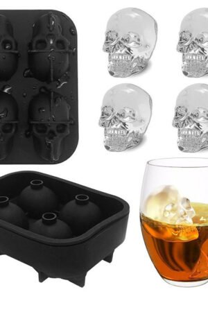 Creative Halloween Personality 3D Silicone Skull