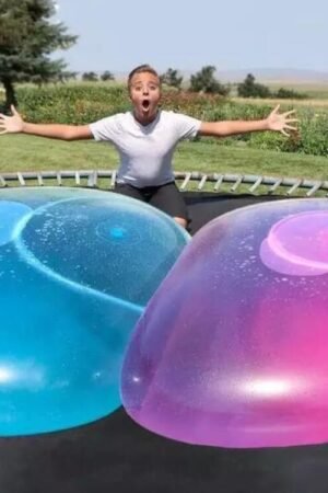 Giant Inflatable Bubble Ball, Elastic TPR Water Ball for Kids Play