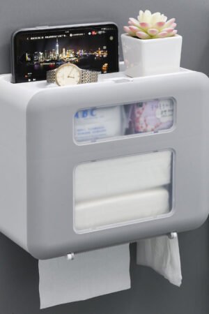 Creative Bathroom Tissue Box - Practical Home Organizer