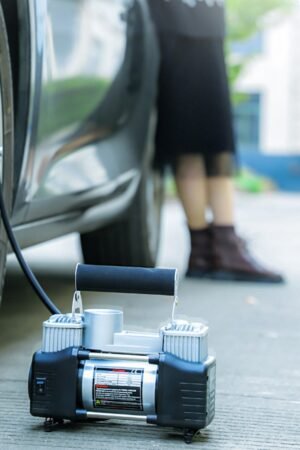 High Power Metal Double Cylinder Car Air