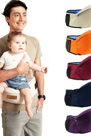 Baby Hip Seat Carrier Stool, Front Facing Baby Waist Seat 3-36 Months