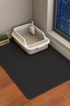 Cat Litter Mat Double Layer Filter Anti-bring Out
