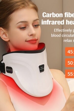 Electric Neck Traction & Kneading Massager, Hot Compress