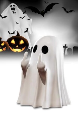 Cute Ghost Statue, Small Halloween Table & Shelf Decor