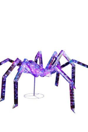 3FT Light-Up Halloween Spider with 340 LED Lights