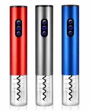 Electric Wine Opener, Automatic Bottle Corkscrew with Foil Cutter