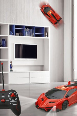 Wall Climbing RC Car, Remote Control Stunt Vehicle with LED