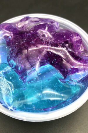 Gradient Crystal Slime, Color Matching Multicolor Kids Toy Clay