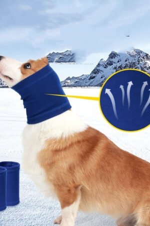 Pet Dog Comforter Headband Scarf