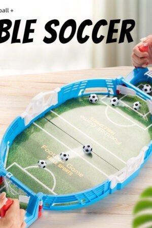 Mini Tabletop Soccer Game, Portable Football Board Set for Kids