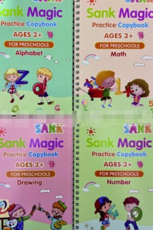 Magic Calligraphy Practice Stickers, English Writing Copybook