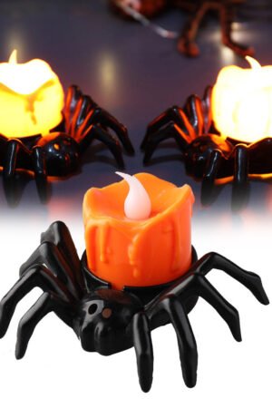 Creative Halloween Spider Candlestick Ornament