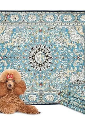 Washable Reusable Dog Pee Pads 2 Pack, Leakproof Non-Slip Mat