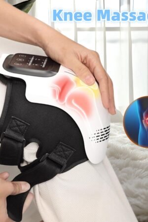 Electric Knee Massager, Heated Infrared Laser Vibration Relief