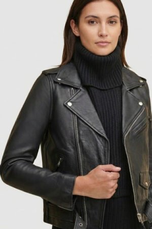 Black Sheep Leather Biker Jacket