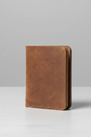 Genuine Bison Leather Card Holder