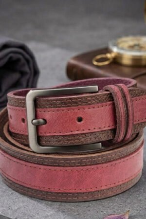 Men's Executive Belt – Buffalo & Cowhide Leather