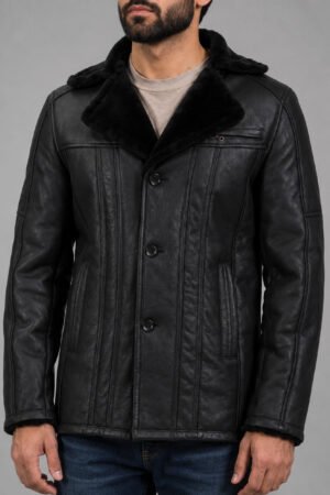 Mens Shearling Coat