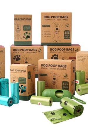 Biodegradable PET Garbage Bag Stool Bag Thickened
