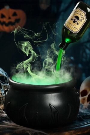 DIY Floating Potion Set with Witch Cauldron & Mist Maker