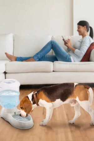 3.5L Automatic Pet Water Dispenser – Gravity Cat & Dog Waterer